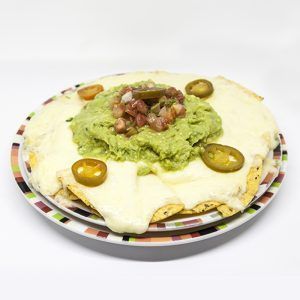 nachos gijon comida mexicana domicilio guacamole
